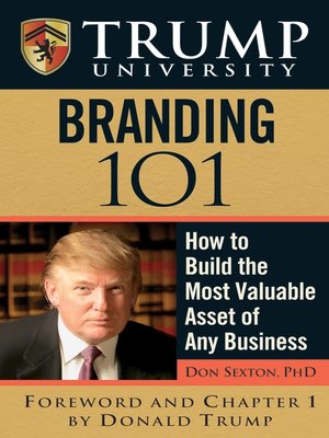 cover image of Trump University Branding 101